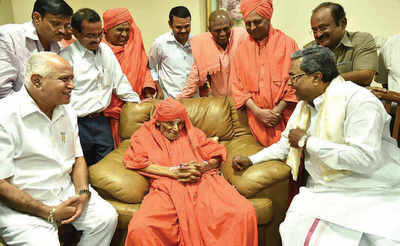 Siddaganga seer in hospital but stable