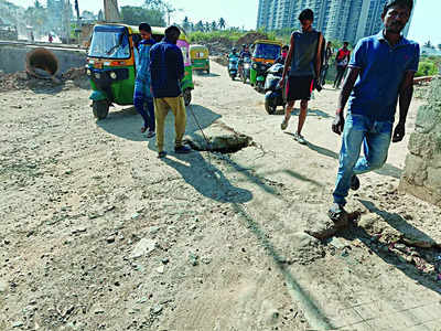 Citizens’ sinking feeling over Bellandur road