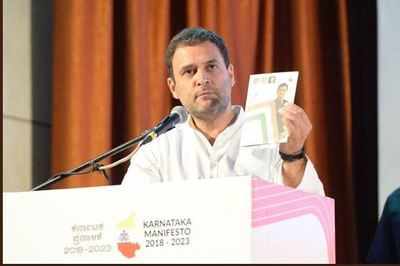 Karnataka Elections 2018: Rahul Gandhi releases Congress' Karnataka Election manifesto
