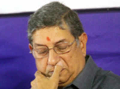 Srinivasan bowled out of BCCI polls  by Supreme Court