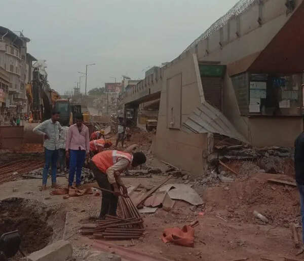 Hosur HD-BRTS stop shut amid flyover work, commuters hit