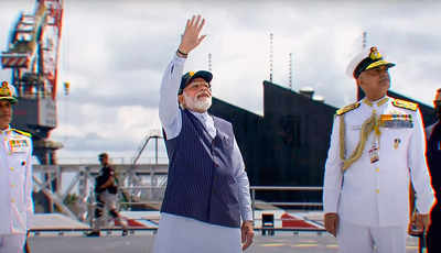 INS Vikrant 2022 Live: PM Modi commissions India's first indigenous aircraft carrier, INS Vikrant - The Times of India