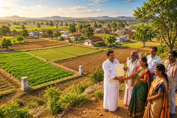 Govt resolves 120-year-old land dispute in Guntur village