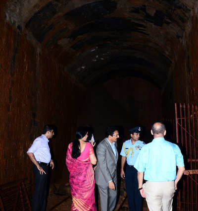 British era bunker unearthed beneath Raj Bhavan