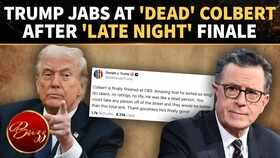 Trump Unleashes Brutal Attack As Colbert Signs Off From 'The Late Show'