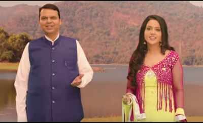Watch: Maharashtra CM Devendra Fadnavis, wife Amruta Fadnavis urge people to save Mumbai rivers through a music video