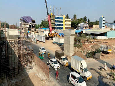 Trees coming in the way of BMRCL’s Metro