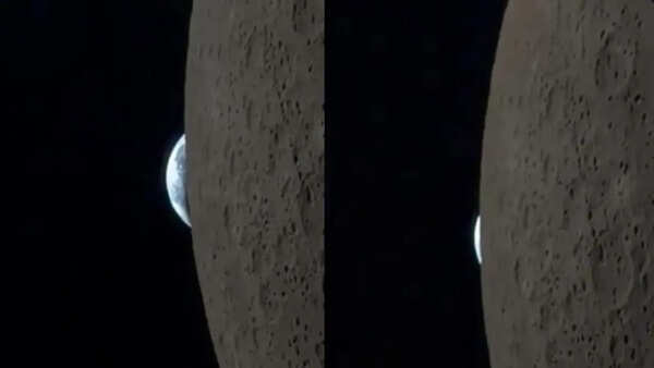 'Only one chance in this lifetime': Artemis II astronaut shares rare ‘Earthset’ footage from space — watch