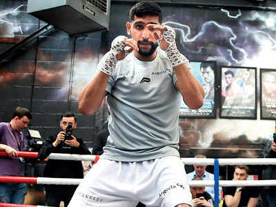 Pakistan origin boxer Amir Khan says game against India's Neeraj Goyat just a fight, not an India-Pakistan war