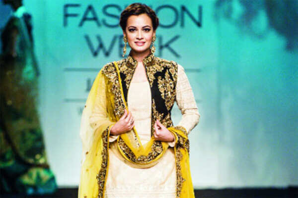 Ethnic outfits in understated hues