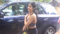 Janhvi Kapoor hits gym post 'Roohiafza' shoot 