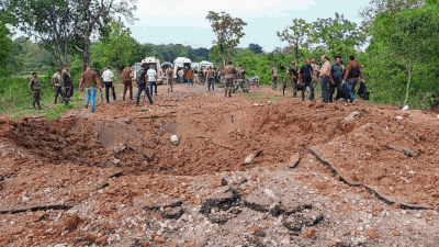 Chhattisgarh Naxal Attack live updates: Blast that killed 10 jawans created 10-ft deep crater, split the road