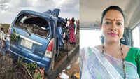 Kannada actress Shobha MV dies in a road accident 
