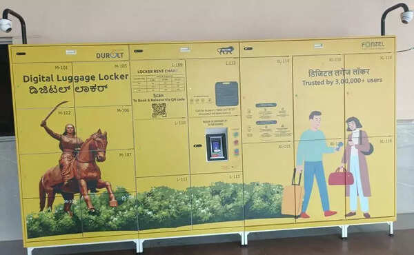 Digital luggage lockers launched at Hubballi bus station