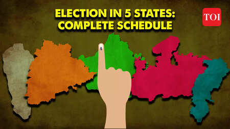 Rajasthan assembly elections 2023 schedule: Important dates, polling and results