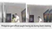 Philippines: Govt official caught having sex during Zoom meeting 