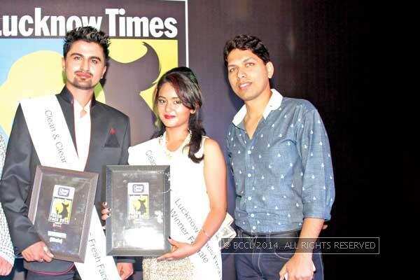 Anjali Dasila, Harsh Vardhan Singh chosen as winners of Clean & Clear Lucknow Times Fresh Face 2014