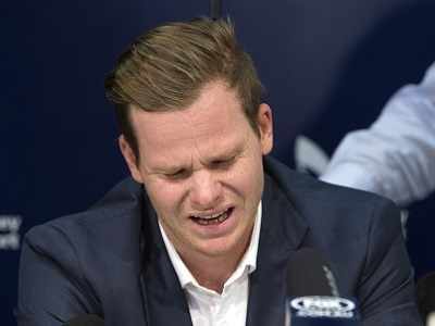 Ball-tampering scandal: Steve Smith breaks down, apologises for letting Australia down