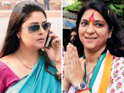 Nagma may be picked over Dutt for 2019 poll