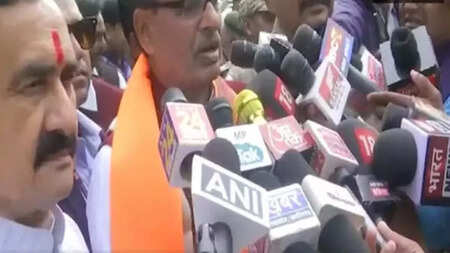 As exit polls give clear edge to BJP, MP CM Chouhan says "it's the result of people's love, blessings"