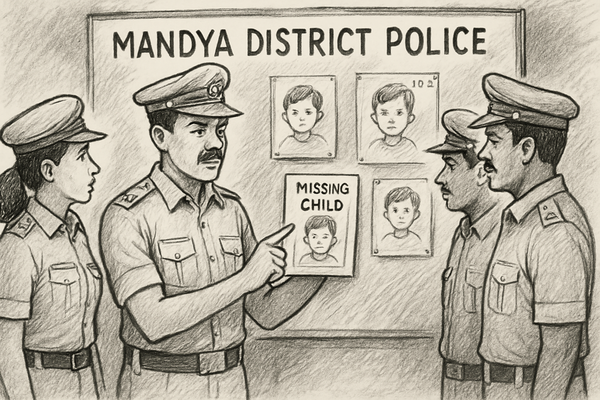 Mandya police solve missing child cases