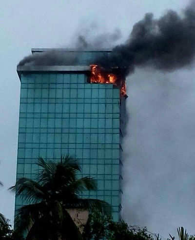 Mumbai building fire: One fireman dies, rescue operation under way