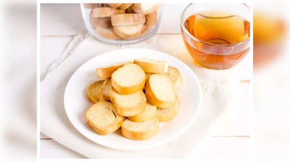 Side effects of eating rusk in the morning