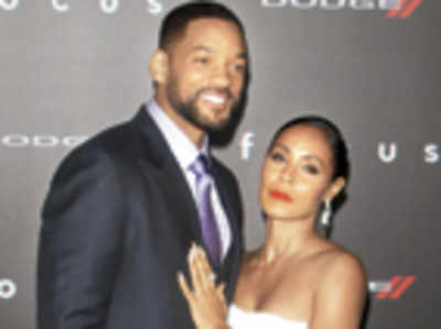 Will Smith and Jada get cosy