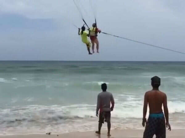 Horrific video shows man plunging to death while parasailing in Thailand