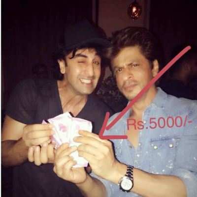 Jab Harry Met Sejal: Shah Rukh Khan pays Rs 5000 to Ranbir Kapoor for title, Karan Johar demands his share