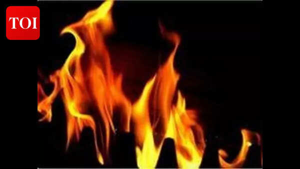 Massive fire at Bansan Wala Bazar in Amritsar