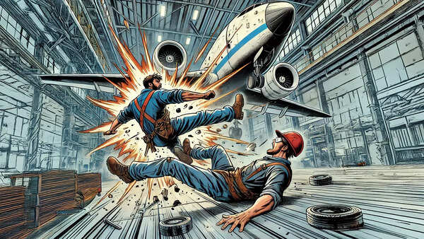 When aeroplane tyres killed 4 Indian mechanics in 4 months