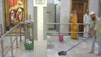 Bengaluru: Muslim worker keeps Ram temple clean ahead of Ram Navmi 