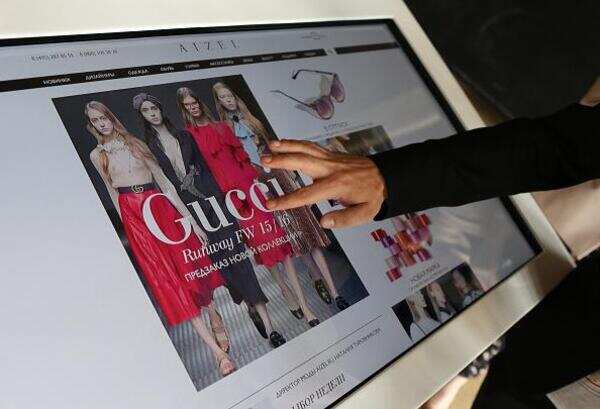 Fashion houses create own web stores