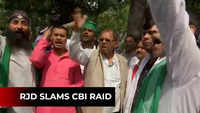 CBI raided Lalu Yadav and his family 