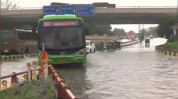 Delhi Rains In Photos: Delhiites Wake Up To Incessant Rains