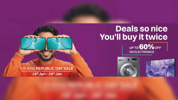 Croma Republic Day sale now live: iPhone 17 available at price of Rs 47,990, iPhone 15 for Rs 31,990 and other deals