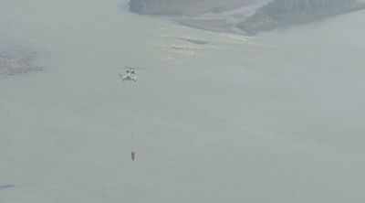 Bambi Bucket operation by Indian Air Force to douse forest fire near Vaishno Devi shrine