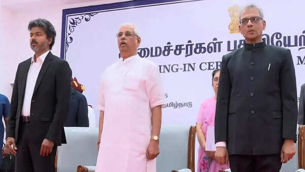 'Don’t do BJP politics': DMK fumes as Vande Mataram played before state anthem at Vijay govt oath event