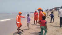 NDRF team evacuates beaches in Gujarat ahead of Cyclone Vayu 
