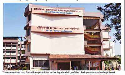 Mumbai University fails to act on 2015 report against college