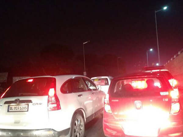 Gurugram comes to a halt on Valentine's Day evening