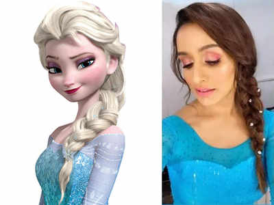 Shraddha Kapoor turns Elsa