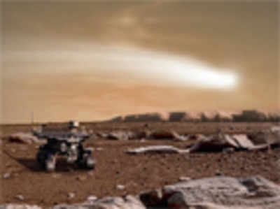 Passing comet Siding Spring sprays Mars with shooting stars