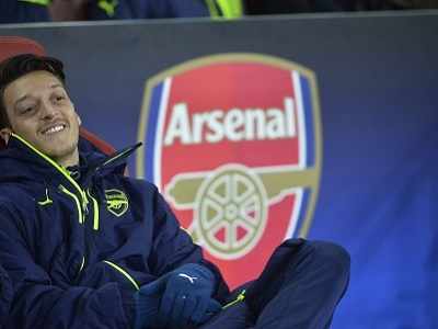 Mesut Ozil is comfortable at Arsenal