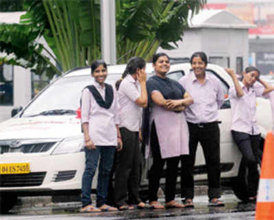 It’s a man’s world at airport, say women cabbies