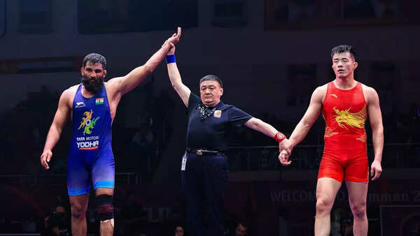 Greco-Roman wrestler Sunil Kumar secures another Asian medal