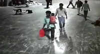 Chennai: Child lifting at central railway station caught on cam 