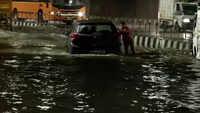 Rain led to water-logging at several areas in Delhi 