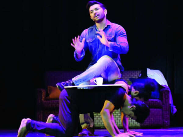 Terence Lewis performs at the Ignite Festival of Contemporary Dance 2015 in Gurgaon
